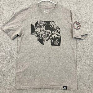 Nike Air Force 1 "An NYC Joint" Spike Lee Men’s Medium Grey‎ Short Sleeve Shirt